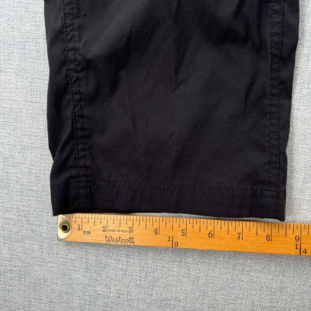 Eddie Bauer First Ascent Mens 34x34 (fit 35x33) Black Guide Pants Hiking Cargo - Picture 8 of 14
